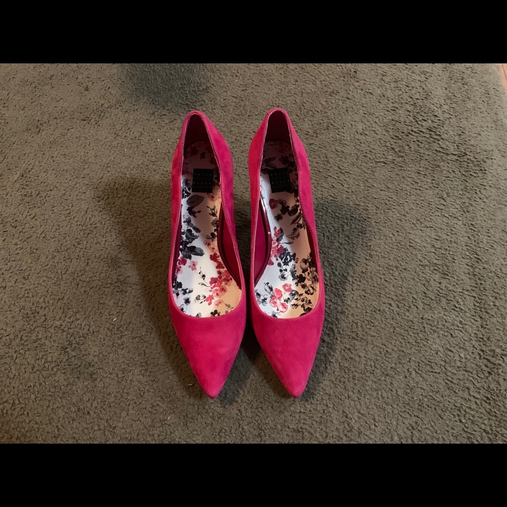 White House Black Market Pink Heels